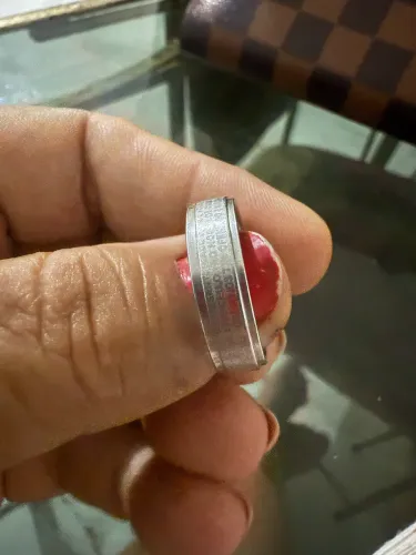Aliança aço inox