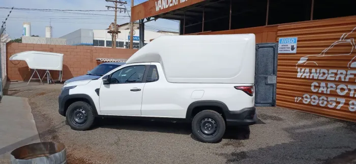 Capota Baú Modelo Duas Portas Fiat Strada CS até ano 2027