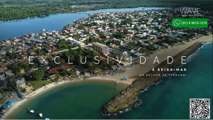 SERRAMBI -Apartamento 50 m² com 2 quartos enfrente as piscinas naturais