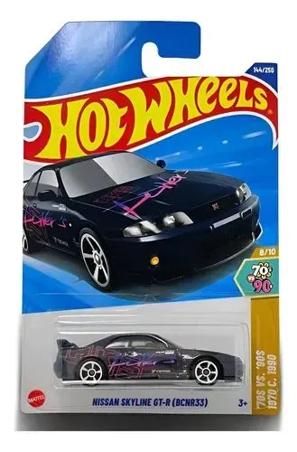 Hot Wheels Nissan Skyline GT-R (BCNR 33) Azul