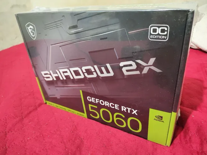 RTX 5060 MSI Shadow 8GB GDDR7 Nova Lacrada