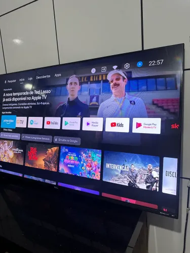 TV 55 4 k Android semi novo TCL