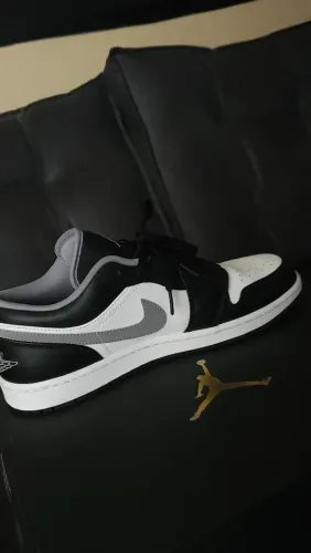 nike air jordan 1 low black medium grey