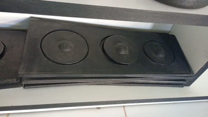 Chapa para fogão a lenha em ferro fundido