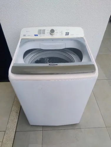 Máquina de lavar roupa bem conservada 16kgs cesto inox