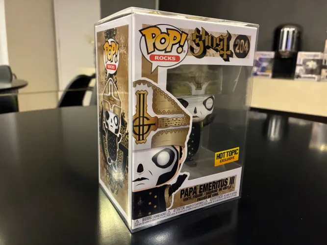 Funko Pop Rocks - Ghost - Papa Emeritus III - Raro - NOVO
