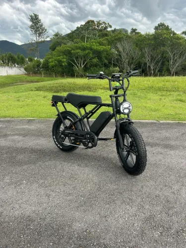 Bicicleta elétrica OUXI H9 1000w, autonomia até 60km