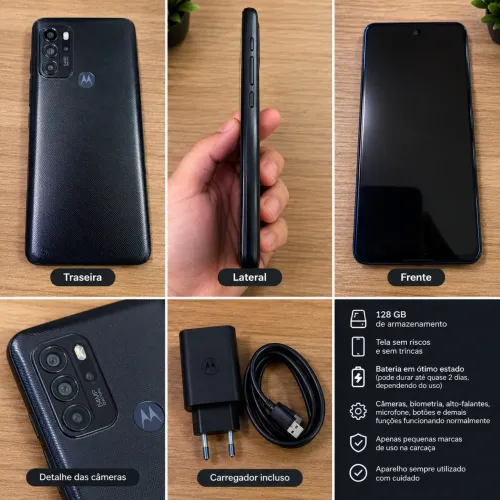 Motorola Moto G60s 128GB - Muito conservado + Carregador
