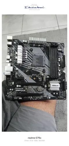 placa mãe asrock pro4 b450