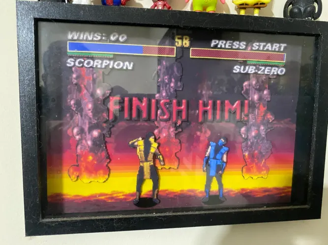 DIORAMA "FINISH HIM!"