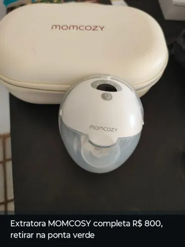 Bomba de leite MOMCOSY completa