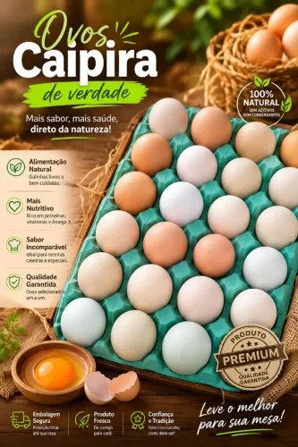 Ovos caipiras 