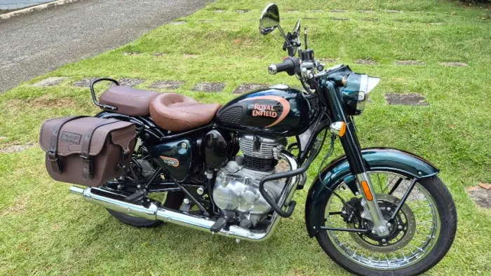 Royal Enfield Classic 350 Verde Custom + Alforges