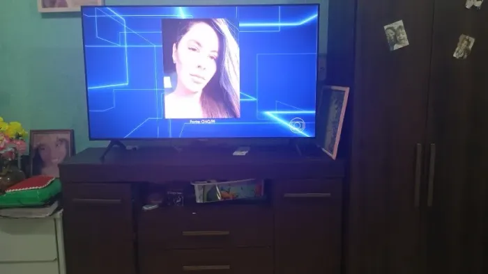 TV 50 polegadas smart Samsung cristal 4k