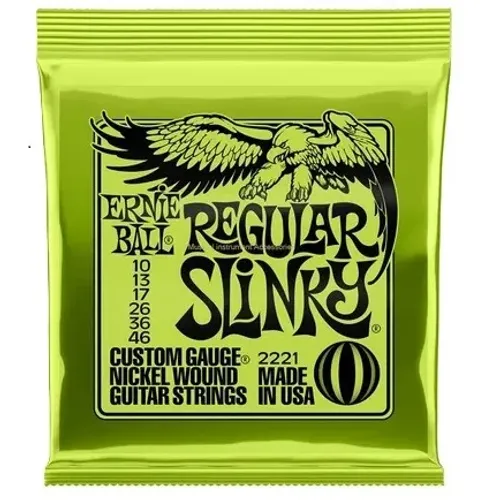 Encordoamento Ernie Ball 010