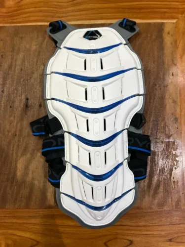 Protetor De Coluna Tryonic Feel 3.7 White-blue