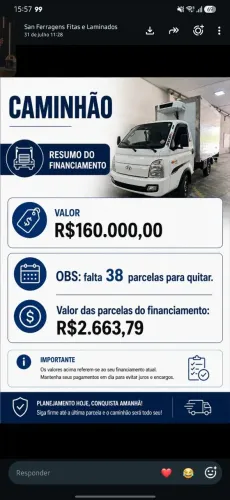 Quem quer caminhaozinho pra trabalhar essa é a oportunidade!!