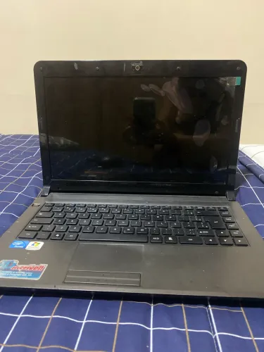 Notebook Positivo Unique antigo - liga - tela com mancha - para uso básico ou peças