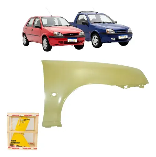 Paralama Ford Fiesta Courier 2000 A 2010 2011 2012 2013 Ld