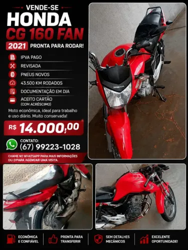 Honda CG fan 160