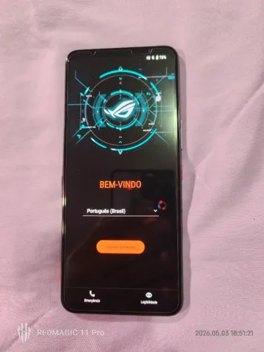 Celular Gamer Asus Rog Phone 5s Snapdragon 8gb 128gb