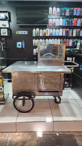 Carrinho de açai Inox impecável pneus novos *