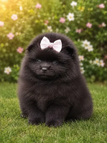 Vendo linda filhote de Lulu da pomerânia fêmea 