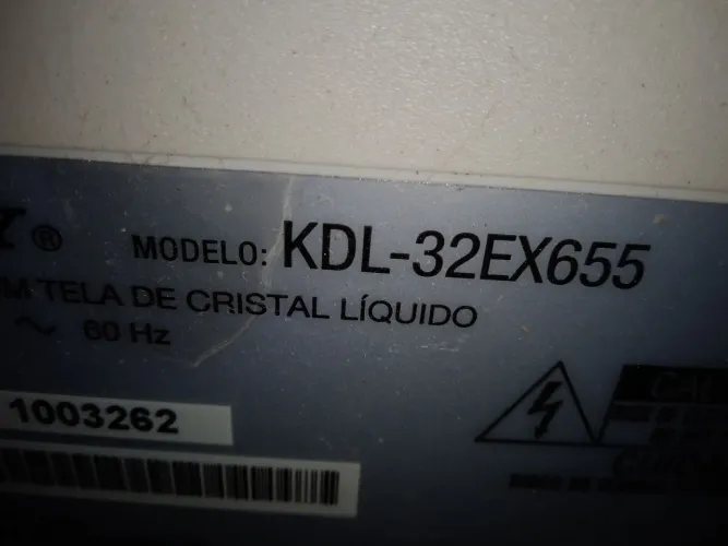 Sony bravia tela quebrada