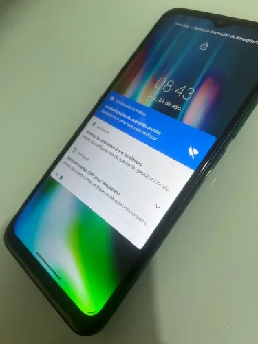 Celular Motorola MotoG 9 Play, em perfeito estado de uso, com bateria com boa otimização