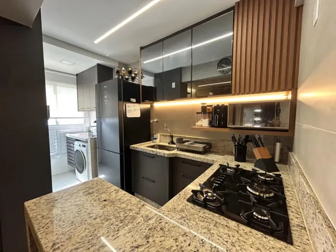 Aluga-se apartamento 2/4 sendo uma suíte Mobiliado no Edifício Alvorada em Cuiabá MT