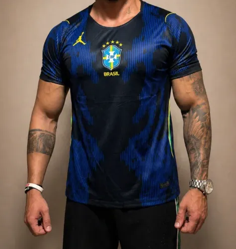 Camisa Brasil Reserva Seleção Copa do Mundo 2026 Vários Tamanhos