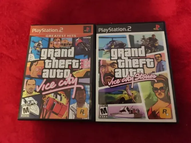 [VENDO] Kit GTA Vice City + GTA Vice City Stories - Originais PS2 (Relíquias!)