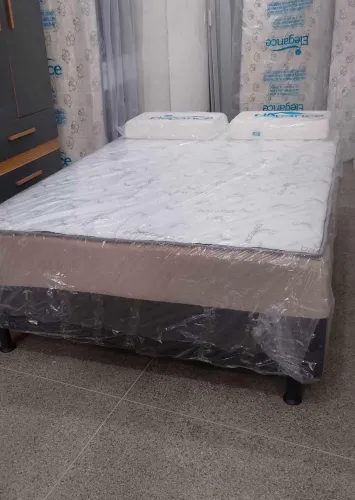 Cama box casal super luxo