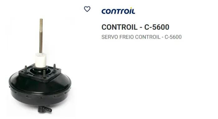 Servo de Freio Controil Gol