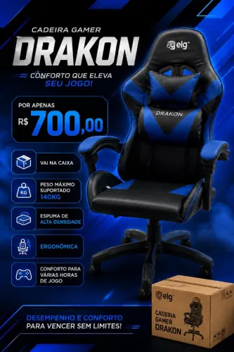 Cadeira Gamer Drakon