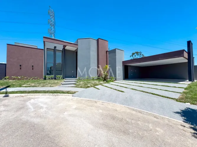 Essa casa térrea de 193m² em Condomínio fechado é o refúgio perfeito para quem busca quali