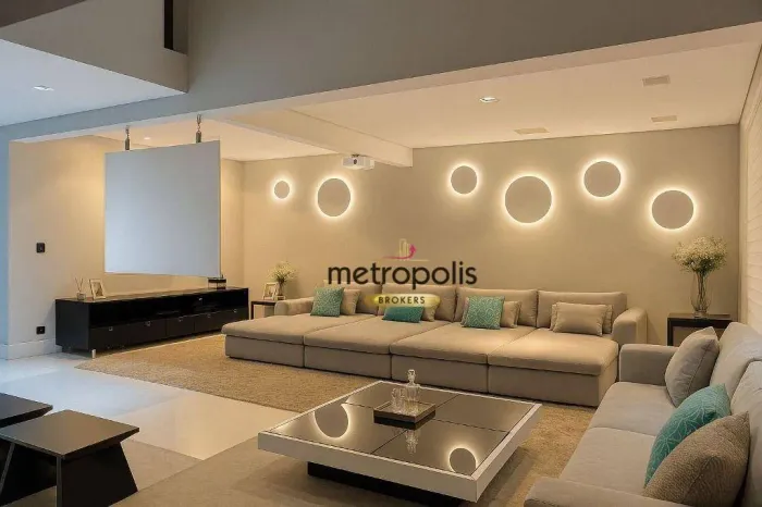 Sobrado com 5 dormitórios à venda, 526 m² por R$ 2.700.000,00 - Vila Guarani - Mauá/SP