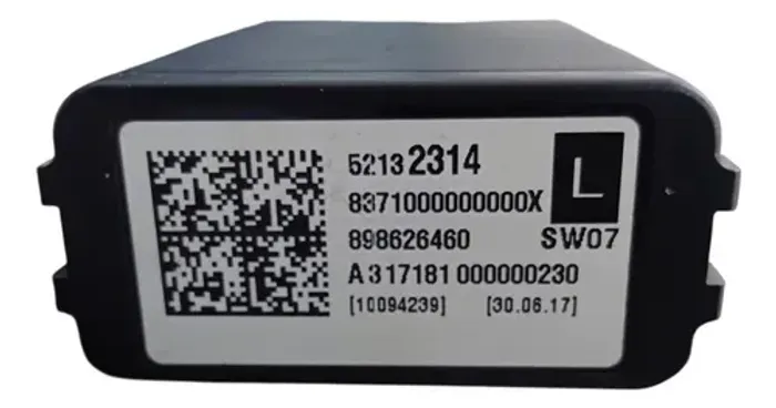 Modulo Vidro Traseiro Esquerdo S10 2012 A 2020 52132314