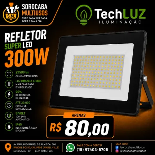 REFLETOR 300W