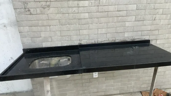 Bancada de cozinha pia pra banheiro mesa americana 