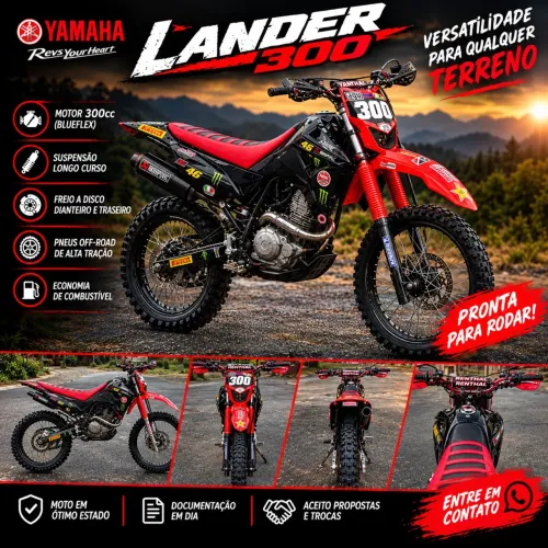 Yamaha XTZ 250 Lander 249cc/lander Blueflex 2009