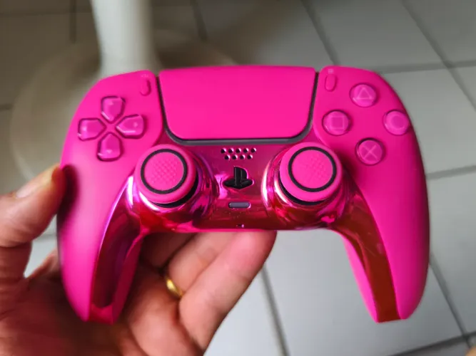 CONTROLE PINK PS5 (RARÍSSIMO)