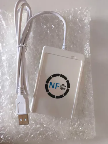 Leitor E Gravador Mifare Acr122u Nfc Rfid 13.56mhz novo