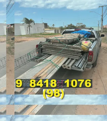 Frete! Transporte de Cargas e Mudanças com segurança e confiança!