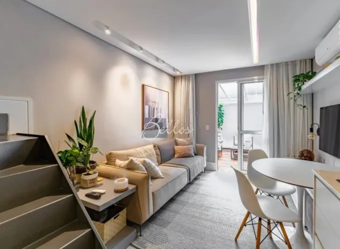 Aluguel - Apartamento Mobiliado 01 Dormitório - Bairro Mercês - Bellos Imóveis