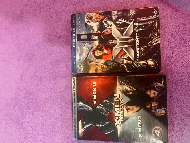 X-men 1,2 e 3 ) 6 discos DVD originais