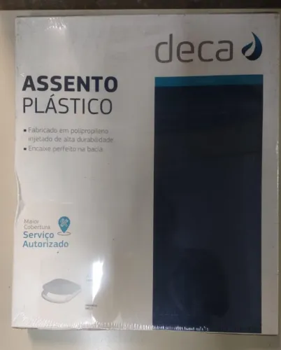 Assento plástico Deca AP.50.17 Linha vogue plus