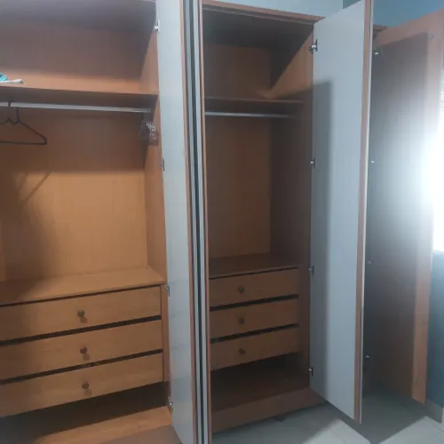 Guarda roupa lido nem deu tempo de colocar roupa 