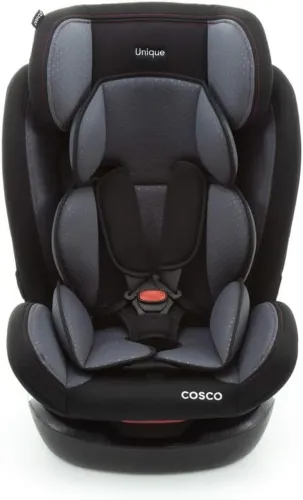 Cadeirinha Cosco Unique kids, 0 a 36 kg, Cinza Sport