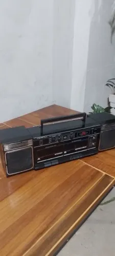 Radio crown fm cassete ler a descrição